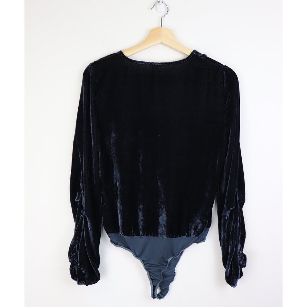 NEW Young, Fabulous & Broke Jayce Bodysuit Blue XS - Picture 8 of 8